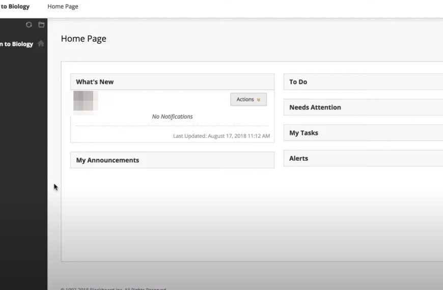 Verificar calificaciones Blackboard UCV